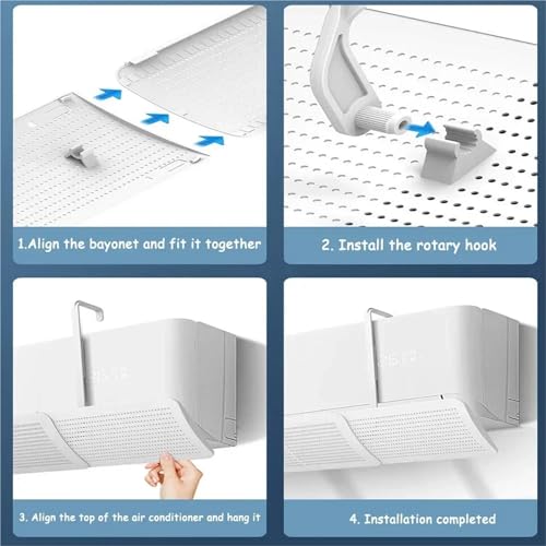 Déflecteur de sortie rétractable universel pare-brise climatisation - 7