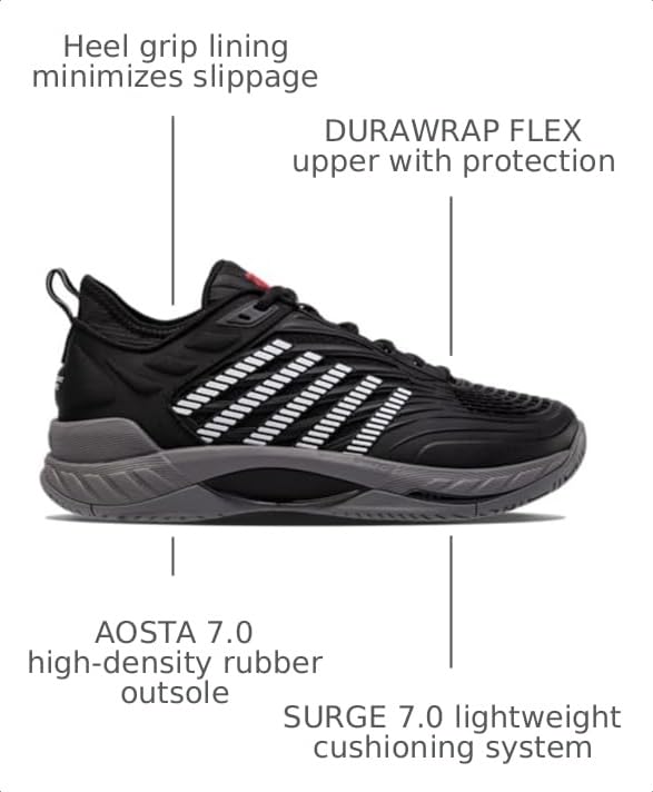 Image of K-Swiss Men's Hypercourt Supreme 2 Tennis Shoe