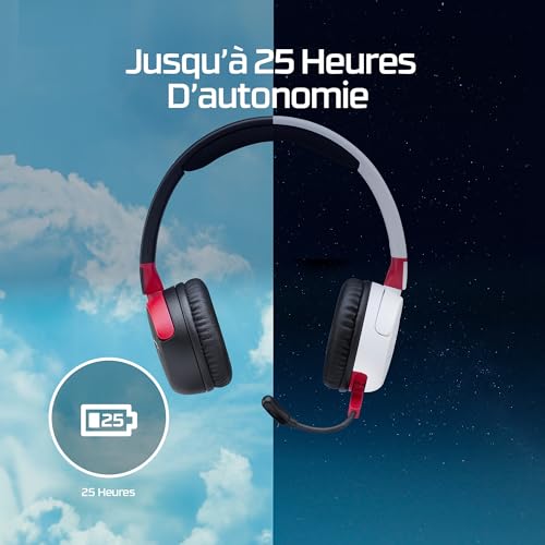 Casque gaming sans fil enfant idéal Switch et trajets HyperX Cloud - 4