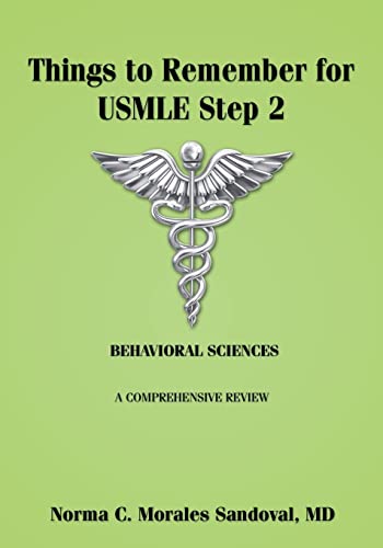 Things to Remember for USMLE Step 2: Behavioral Sciences