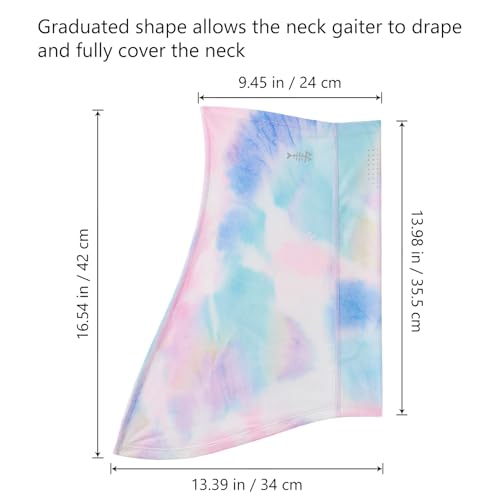 Image of BASSDASH Neck Gaiter Mask UPF 50 Sun Protection for Men & Women, Fishing, Hiking, Outdoor
