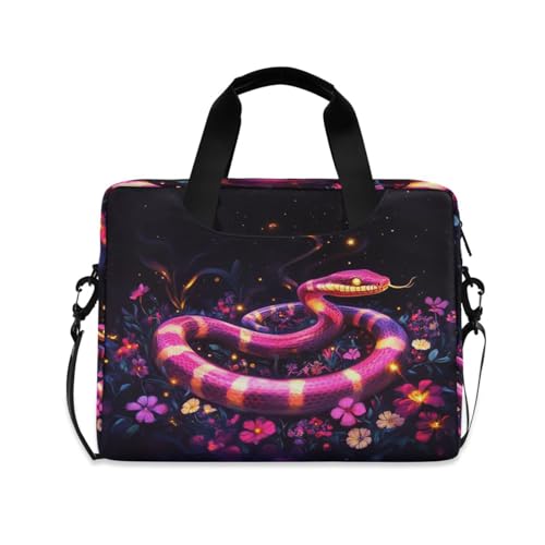 Funda para Laptop 15.6 pulg con Asa y Correa Rosa miniatura 1