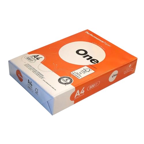 Paquete de folios 500 Hojas, Folios A4 80gr Papel Extra Blanco para Impresoras láser, Inkjet, Multifunción, Fax. Uso de Oficina, Hogar, Papel Din A4 de Impresión Multiusos (1)