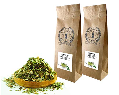 Männer Kräuter Tee 2x300g von KLOSTER KUR mit Zitterpappel Haselnuss Birke Klettenwurzel Cover