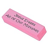 Jesus Erases All of Our Mistakes Eraser