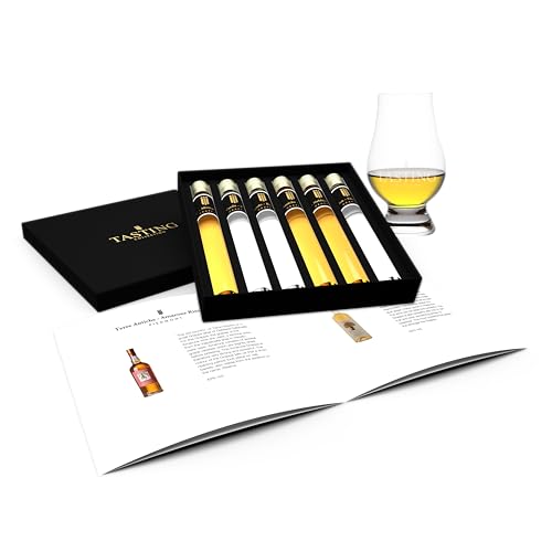 Grappa Tasting Probierset 6 Fläschchen Verkostung im Geschenkset