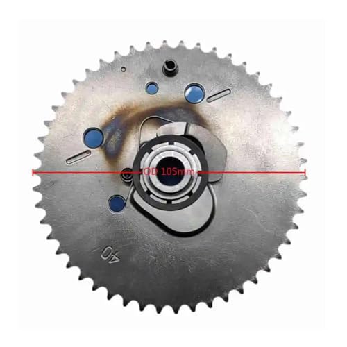 Eje de levas EX40 compatible con motor de gasolina EX40D de 14 HP 5