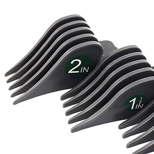 Image of VELURA 3Pcs Hair Clipper Limit Combs 32mm 38mm 51mm Cutting Guard Attachment Gray|3 Pieces Hair Clipper Guide Combs| Clipper & Trimmer Parts| Shaving & Hair Removal |Health & Beauty