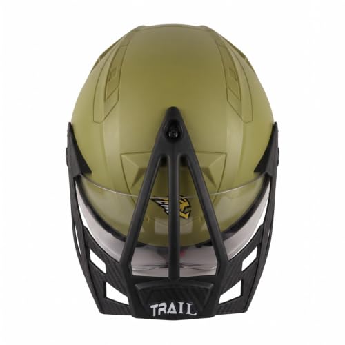 Image of RYDR Flare Desert Storm Half Face Helmet for Men & Women with Helmet Bag | Open Face Bike Helmet | Durable ABS Shell, Comfortable Padding & Air Ventilation