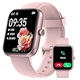Smart Watch for Men Women with Bluetooth Call,Alexa Built-in Smartwatch,1.83"DIY Dial Fitness Watch with Sleep Heart Rate SpO2 Monitor,100+ Sport Mode,IP68 Waterproof Watch Compatible with Android iOS