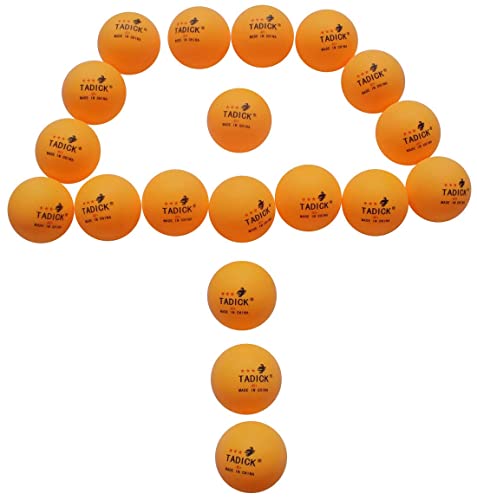 Tadick 100 Pack Orange 3-Star 40+ Quality Training Ping Pong Ball Premium Table Tennis Balls #TOP5