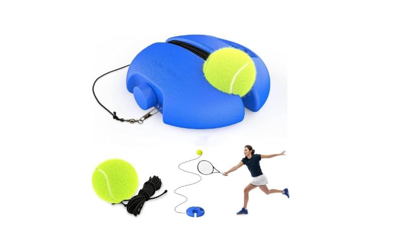 Honest Store - Tennis Trainer Rebound Ball with String Solo Tennis Trainer Set Self Tennis Practice Ball with String Cricket Trainer Rebound Ball with Rope Fill Sand or Water. (B0D91ZYQ6G) Amazon Price History, Amazon Price Tracker