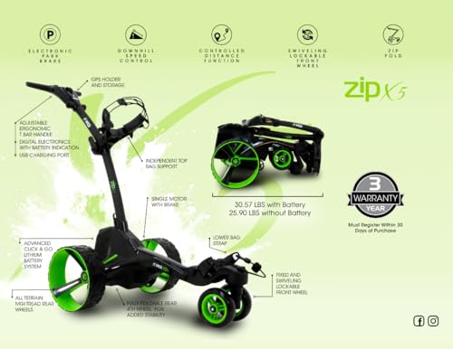 MGI Zip X5 Electric Golf Cart