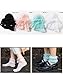 TZYDMN Women Ruffle Socks, Soft Comfortable Lace Frilly Fashion Princess Socks with Pearls 3 Pairs