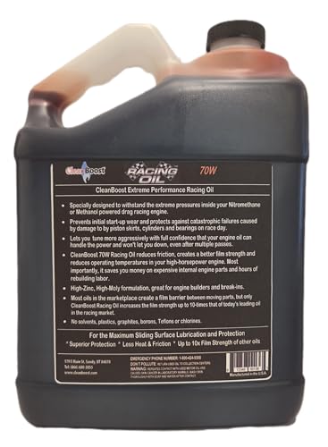 CleanBoost 70W Racing Oil - 1 Galón miniatura 2