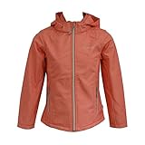  Outburst - Mädchen Softshelljacke Regenjacke wasserabweisend 10.000 mm Wassersäule winddicht atmungsaktiv, koralle - 8471418, Größe 164