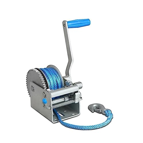 2000kg Manual Winch,for Cars, Home Improvement, Cargo Handling, Production Workshop Lifting for Cars, Home Improvement, Cargo Handling