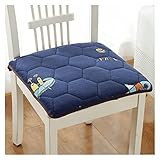 n/a Quatre Saisons épaississement Amovible Coussin de siège de siège en Peluche en Plein air Chaise sédentaire (Color : D, Size : 50x50cm)