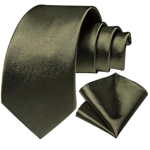 Corbata clásica para hombre de seda y poliéster 8cm