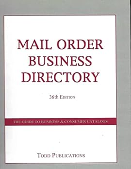 Hardcover Mail Order Business Directory Book