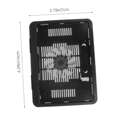 Base para laptop con ventilador USB y refrigeración por aire miniatura 2