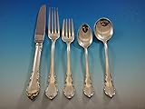 Modern Victorian by Lunt Sterling Silver Flatware Set for 6 Service 30 pieces