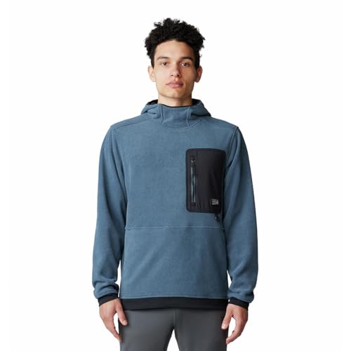 Mountain Hardwear Moletom masculino de lã com capuz padrão First