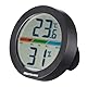 Westmark Thermometer + Hygrometer – Für Präzise Messung von Feuchtigkeit und Temperatur in Innenräumen, ideal für Weinkeller, Gewächshaus und Kühlschrank – Kunststoff, LED-Display