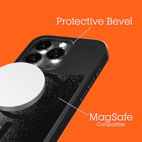 Coque MagSafe pour iPhone 15 Plus sable en mouvement liquide antichoc