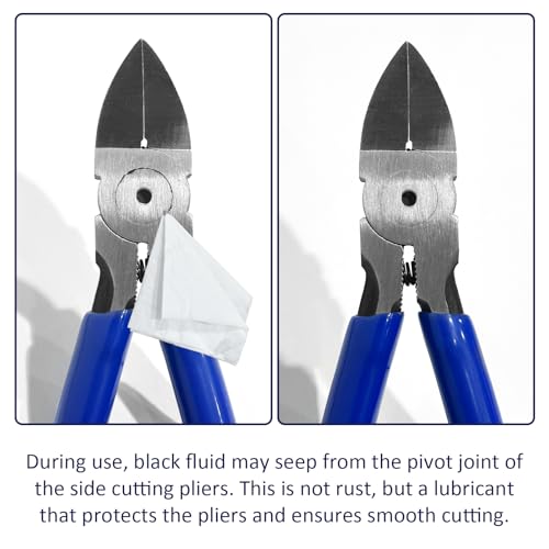 Image of Wire's Cutting Side Cutting Pliers - Diagonals Cuting Pliers, Flushes Cutters's, Small Wire's Cutterr for Crafting, Side Cutterr for Crafting, Jewelry, Soft Copper Wire, Floral. etc. (6 inch)
