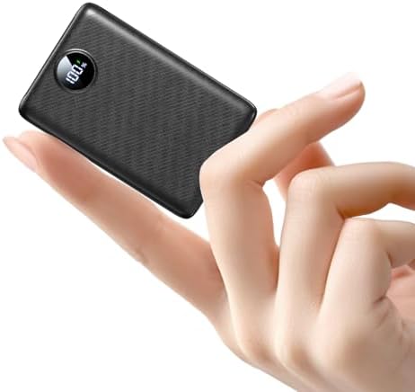 Power Bank 20000mAh, 22.5 W Mini PowerBank USB-C Input & Output, ...