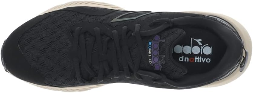 Diadora Mens Mythos Blushield Volo Hip 3 Running Sneakers Shoes - Black