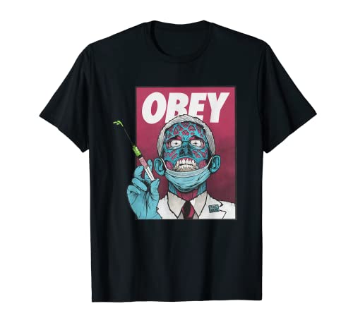 Obey - Zombie Fauci - Fauci Ouchie - Political - Tee Shirt T-Shirt