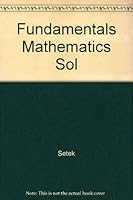 Fundamentals Mathematics Sol 002409272X Book Cover