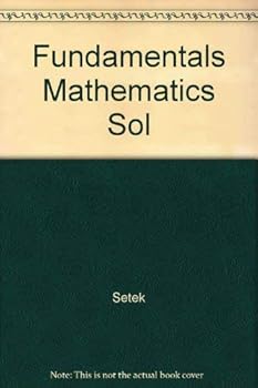 Paperback Fundamentals Mathematics Sol Book