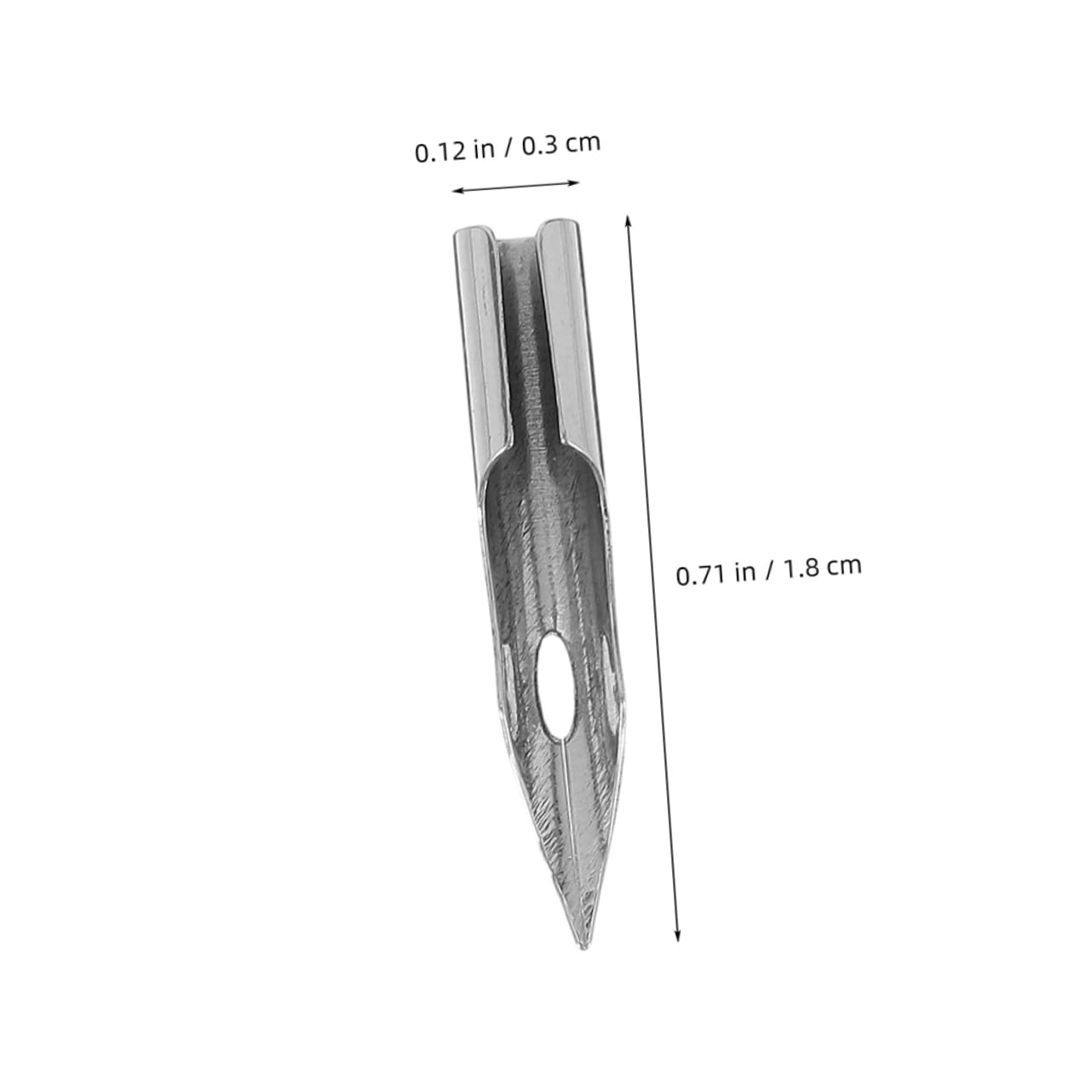 TEHAUX Fountain Pen Nibs Set 15 Pcs Metal Nibs 0.28mm Fine Tips Perfect for Drawing Painting