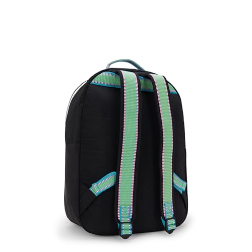 Image of Kipling Women's Seoul 15 inch Laptop Backpack, Durable, Roomy with Padded Shoulder Straps, Built-In Protective Sleeve