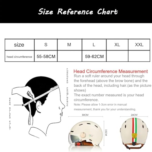 Casco abierto retro con doble visera para mayor comodidad 8
