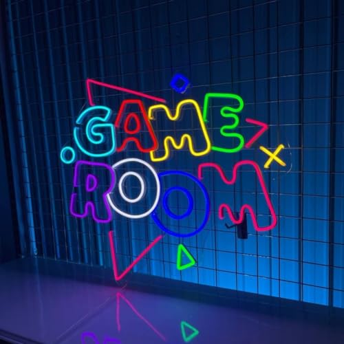Image of LED Neon Sign Night Light for Wall Party Decor Bedroom Room Bar Wedding Home Birthday Art Decoration Christmas with USB Chain Light modulator 5v 16.5 inch*9.1 inch