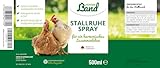 HÜHNER Land Stallruhe-Spray für Hühnerstall 500ml – Hühner-Zubehör, Hühner Spray beruhigt und entspannt bei Unruhe im Hühnerhaus, Anti Aggression & Anti Pick Spray Hühner