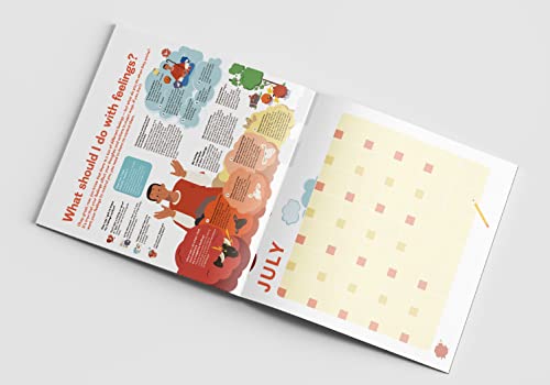 Life Skills For Teens – Wall Calendar Planner For Kids And Teens For Fun And Creativity. Boost Your Child’s Life Skills For Their Happy Future With The Colorful Smart Wall Kids Calendar #TOP6