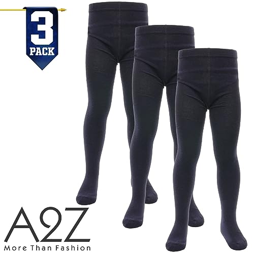 Girls Cotton Rich Uniform School Tights Pack Of 3 Warm Soft and Durable Girls Tights for Comfortable Schoolwear2