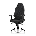 Secretlab Sedia da Gaming TITAN Evo Black3 - Sedia da Computer Reclinabile, Ergonomica & Comoda con Braccioli 4D, Cuscino per la Testa Magnetico & Supporto Lombare in 4 direzioni - Nero - Tessuto