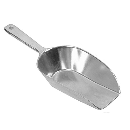 Excellante Aluminum Flat Bottom Scoop, 7 oz