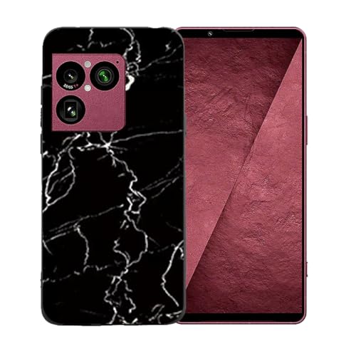 LCEHTOGYE �K�p Sony Xperia 1 VIII�p�P�[�X�A�K�p Sony Xperia 1 VIII (6,5")�ƌ݊����̂��钴���^�u���b�N�\�t�gTPU�V���R���Q���P�[�X�ی�J�o�[ - LLM9