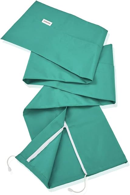 Leifheit Protective Cover for Rotary Clothes Lines, Size 30 x 200cm, Made of hard-wearing, waterproof and durable material, Washing Line Cover, Rotary Cover