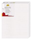 Auf der Rückseite getackert Kreul 64100120 - Solo Goya 3D Stretched Canvas Basic Line, Keilrahmen 100 x 120 cm, extra tief ca. 3,8 cm, 100 % Baumwolle 4 fach grundiert, ideal für Öl-, Acryl- und Gouachefarben