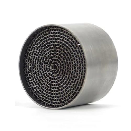 OGJFD Terminali di Scarico Moto Scarico Anteriore Centrale Db Killer Silenziatore per Motociclette E Auto 35mm 42mm 45mm 48mm 50mm 53mm Eliminatore di Rumore(48mm)