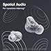Beats Studio Buds + | True Wireless Noise Cancelling Earbuds, Enhanced Apple & Android Compatibility, Built-in Microphone, Sweat Resistant Bluetooth Headphones, Spatial Audio - Transparent