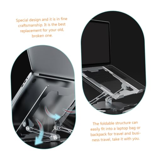 Soporte Ajustable de Aleación para Laptop KALLORY miniatura 4